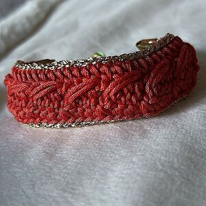 Bohemian Crochet Woven Bracelet!